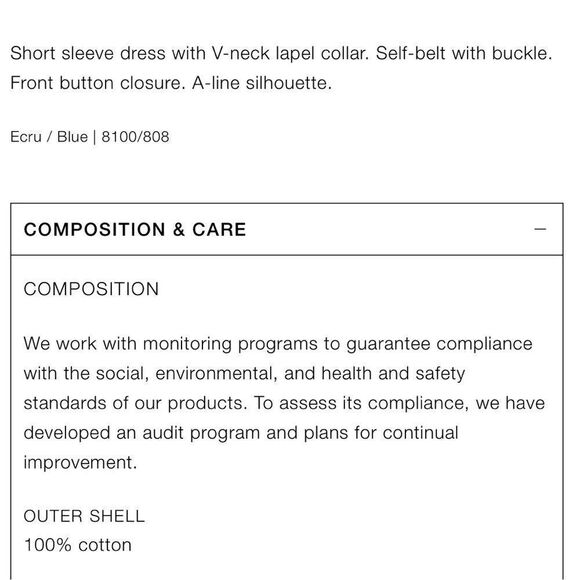 Zara belted printed dress - Picture 5 of 5